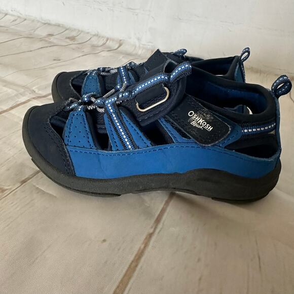 EUC OshKosh Boys Everyplay Flexible Outsole Bump Toe Sandal Size 10 - Picture 5 of 11